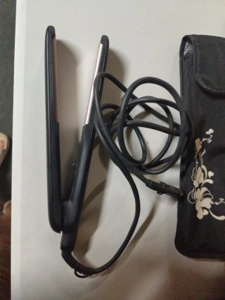 Plancha de pelo con funda