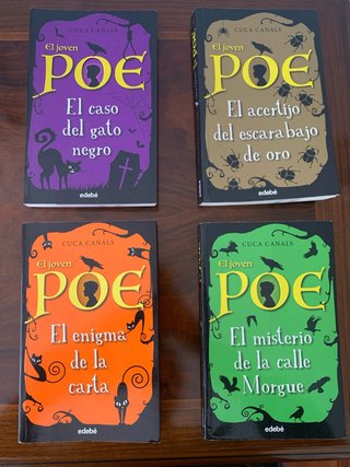 El Joven Poe libros lote