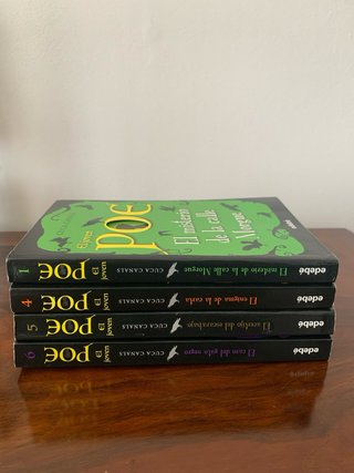 El Joven Poe libros lote