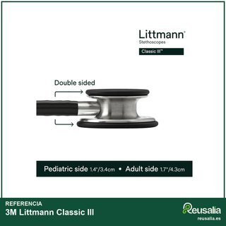 3M Littmann Fonendoscopio Classic III negro