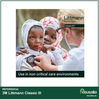 3M Littmann Fonendoscopio Classic III negro