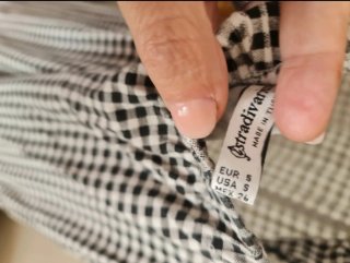 Mono largo vichy Stradivarius (Sin uso) - Talla S