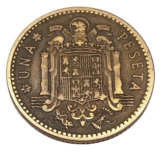 VARIANTE 1 Peseta  F. Franco Error-G. Exceso Metal