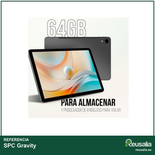 SPC Gravity 64GB Negro Tablet Android octa-core