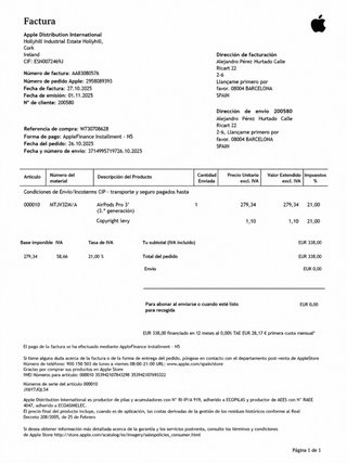 Airpods Pro 3ª Gen