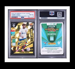 PSA 8 Lamine Yamal Adrenalyn XL Edición Limitada