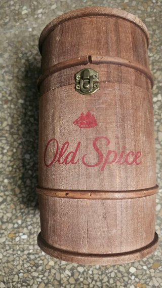 Barril Old Spice Vintage Madera
