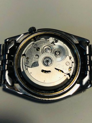 Reloj Seiko 5 Datejust 1985 Automático Blanco