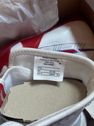Nike Hyperko 1 OG Rojo Blanco