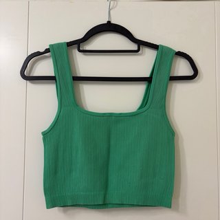 Crop Top Zara Verde