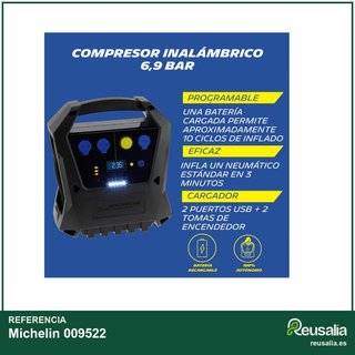 Michelin 009522 compresor aire inalámbrico