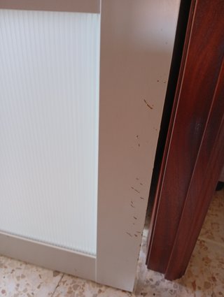 Armario blanco puertas correderas