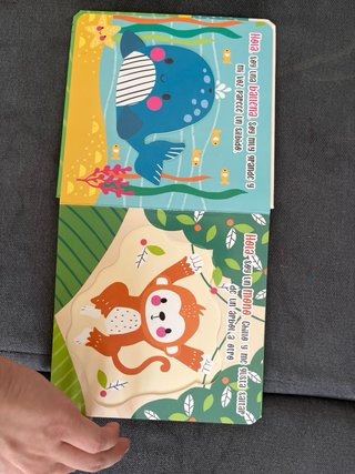 Juguetes para bebe 12m +  Casa de madera  Libro +