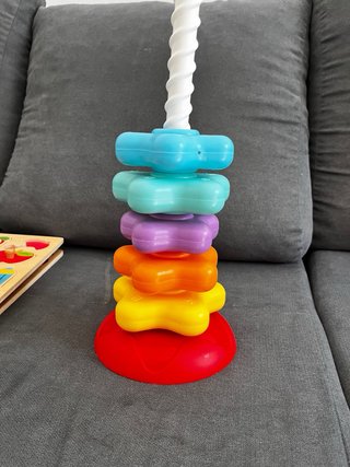 Juguetes para bebe 12m +  Casa de madera  Libro +