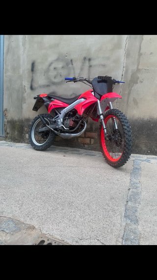 Derbi Senda Xtreme 2016 Blanca y Morada