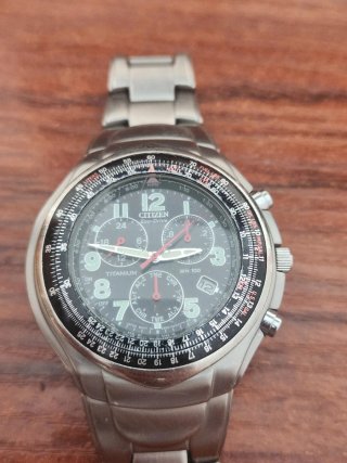 Orologio Citizen in Titanio Eco-Drive Cronografo