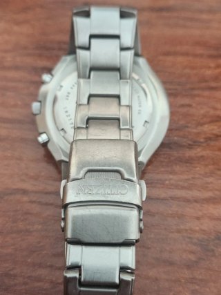 Orologio Citizen in Titanio Eco-Drive Cronografo