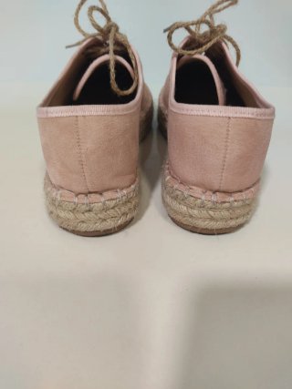 Zapatillas de esparto rosa