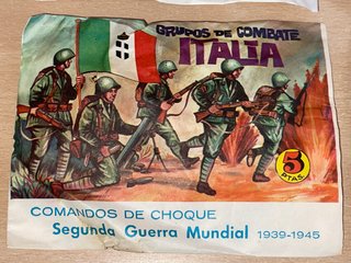 Montaplex 4 Ejercitos: Italia, Japón, Francia, USA