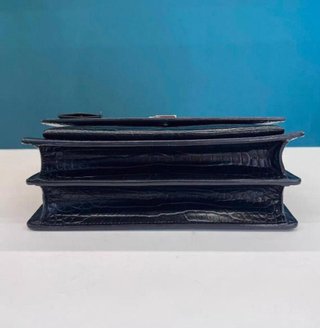 Bolso YSL Cocodrilo Negro