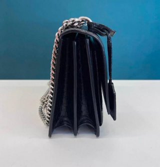 Bolso YSL Cocodrilo Negro
