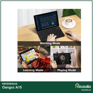 Oangcc A15 128GB Azul Tablet Android 13 RAM 10"