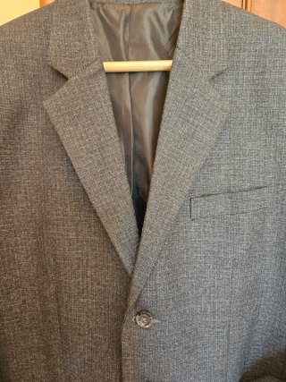 Americana / Blazer Gris Jaspeado.