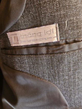 Americana / Blazer Gris Jaspeado.