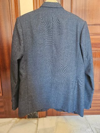 Americana / Blazer Gris Jaspeado.