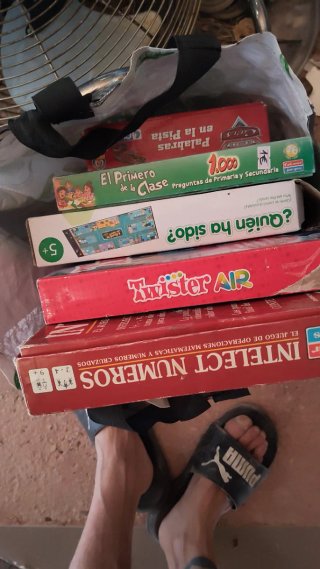 Lote de 5 juegos de mesa infantiles