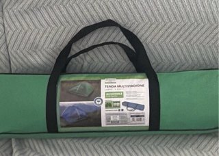 Tenda da campeggio 4 posti verde