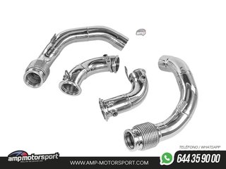 DOWNPIPE ALPHA COMPETITION PARA BMW SERIE 5 M5 F90 / SERIE 8 M8 F92 2017-2020 - S63