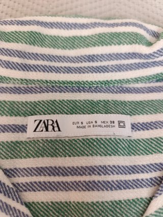 Camisa manga corta Rayas