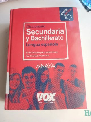 Diccionario VOX Secundaria y Bachillerato – Lengua