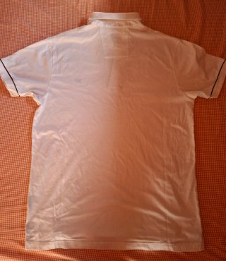 Polo blanco hombre PDH.