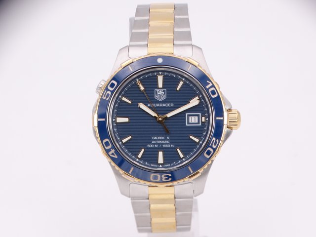 TAG HEUER Aquaracer 500m Acero & Oro 41mm FULL SET