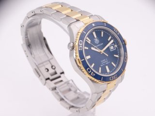 TAG HEUER Aquaracer 500m Acero & Oro 41mm FULL SET