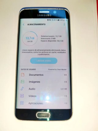 Móvil Samsung Galaxy S6 adge.