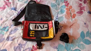 Bandolera Vaho (Frodo S). Estilo Nukak.