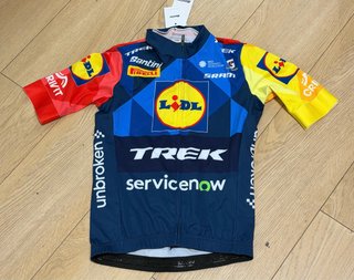 NUEVO. TALLA XS. Maillot Trek Lidl Santini