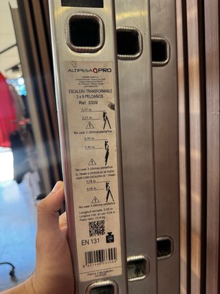 Pack 2 Escaleras Altipesa Pro 3 Tramos