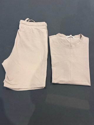 Conjunto Camiseta y Pantalón Corto Mango