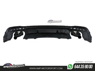 DIFUSOR TRASERO PARA AUDI A4 B9 BERLINA / AVANT S-LINE 2019-2024