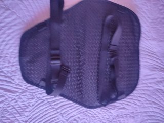 Cojín asiento Comfort Iron Jias negro