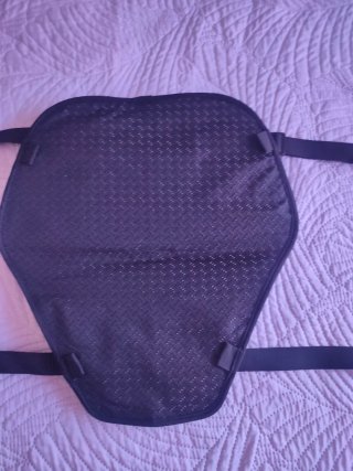 Cojín asiento Comfort Iron Jias negro