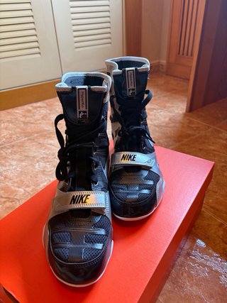 Nike Hyperko 1 OG Botas Boxeo Negro/Plata