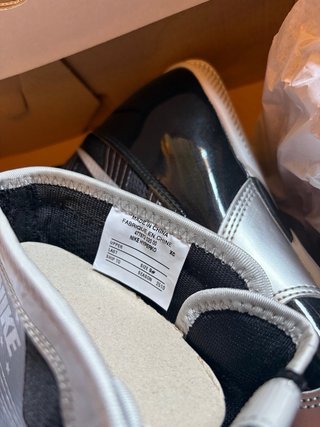 Nike Hyperko 1 OG Botas Boxeo Negro/Plata