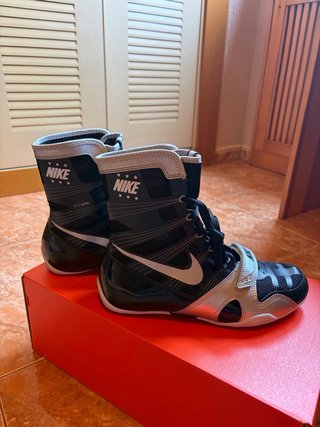 Nike Hyperko 1 OG Botas Boxeo Negro/Plata