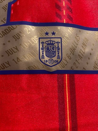 Camiseta España Campeones WC 2026 Talla L