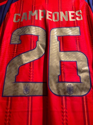 Camiseta España Campeones WC 2026 Talla L